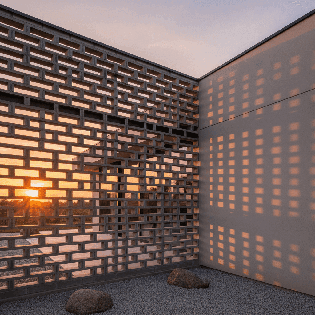 Double Skin Wall… เกราะป้องกันบ้านร้อน ฉบับบ้านทิศตะวันตก