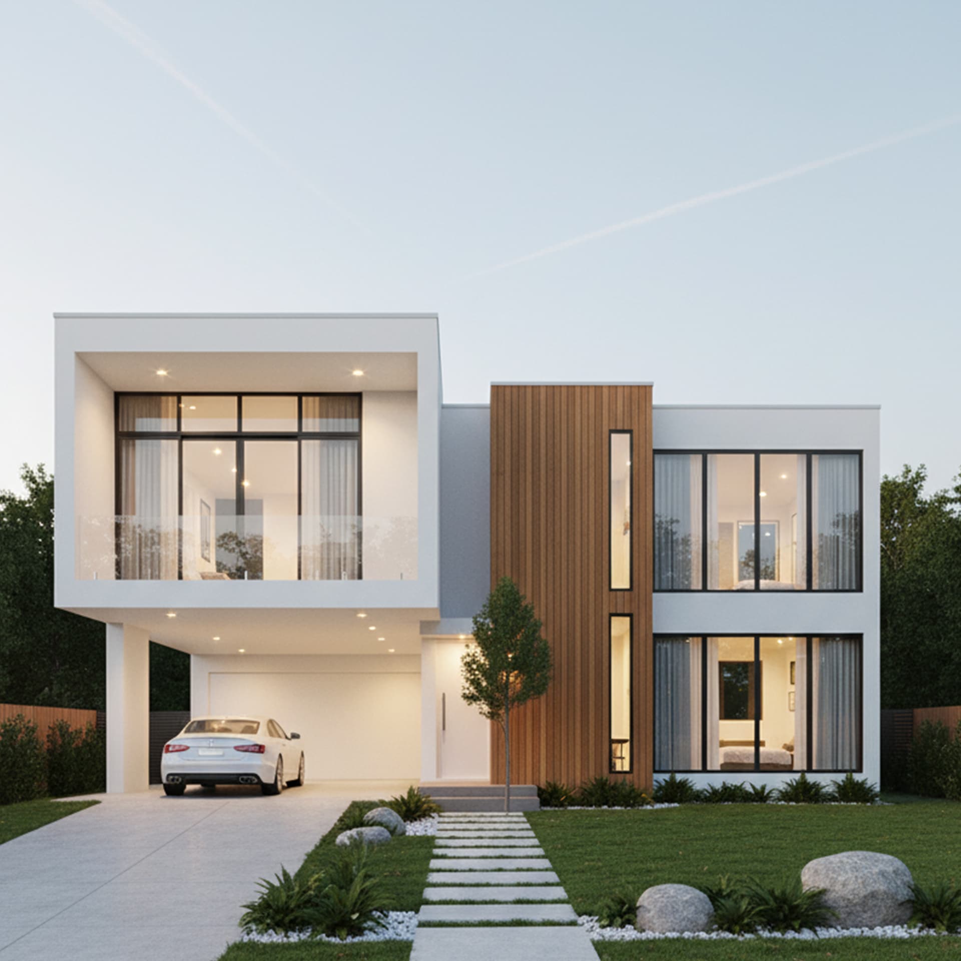 Modern House III — ฐานดีโฮม สร้างใหม่